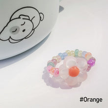 Load image into Gallery viewer, Fashion Resin Frosted Yellow Flower Butterfly Index Finger Ring Rice Beads Colorful Handmade Beaded Ring Women Jewelry Gifts