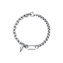 Load image into Gallery viewer, Fashion Stainless Steel Couple Bracelets Magnetism Romantic Heart Charm Creative Chain Bracelets Jewelry Gift For Women Men