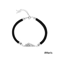 Load image into Gallery viewer, Fashion Mountains and Seas Couple Bracelets Charm Black Rope Romantic Creative Chain Bracelets Jewelry Gift for Women Men
