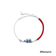 Load image into Gallery viewer, Fashion Mountains and Seas Couple Bracelets Charm Black Rope Romantic Creative Chain Bracelets Jewelry Gift for Women Men