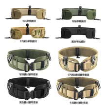 Load image into Gallery viewer, Multifunction Military Tactical Belt Nylon Airsoft Molle Belt Army Training Soft Padded Combat Hunting Battle Waist Belt