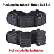 Load image into Gallery viewer, Multifunction MOLLE Tactical Battle Belt Hunting Set Belt Military Inner Waist Belt With Phone Tool Bag For CS Shooting