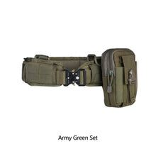Load image into Gallery viewer, Multifunction MOLLE Tactical Battle Belt Hunting Set Belt Military Inner Waist Belt With Phone Tool Bag For CS Shooting