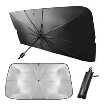 Load image into Gallery viewer, Car Windshield Sunshade Umbrella Type Sun Shade For Car Window Summer Sun Protection Heat Insulation Cloth For Car Front Shading