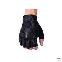 Load image into Gallery viewer, Tactical Gloves Military Army Shooting Paintball Airsoft Bicycle Motorcross Combat Hard Knuckle Fingerless Gloves