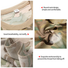Load image into Gallery viewer, Tactical Camouflage Shirt Short Sleeve Men's Quick Dry Combat T-Shirt Military Army T Shirt Camo Outdoor Hunting Hiking Shirts