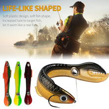 Load image into Gallery viewer, Soft Bionic Fishing Lure Loach Simulation Bait Simulation Artificial Swim Wobbler Fishing Lure Silicone Soft Bait