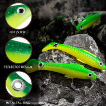 Load image into Gallery viewer, Soft Bionic Fishing Lure Loach Simulation Bait Simulation Artificial Swim Wobbler Fishing Lure Silicone Soft Bait