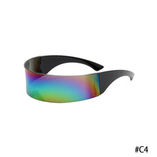 Load image into Gallery viewer, One Piece Glasses Sunglasses Cycling Glasses Headband Glasses Large Mirror Fashion Party Cool Multiple Colour