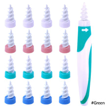 Load image into Gallery viewer, Ear Wax Removal Tool Soft Silicone Spiral Ear Cleaning 16 Replacement Heads Removal Ears Cleaner Plugs Spirals Care Tools
