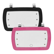 Load image into Gallery viewer, 17x11cm Car Interior Mirror Touch Switch LED Makeup Mirror Sun Visor High Clear Interior HD Mirror