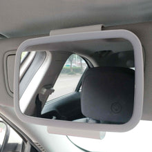 Load image into Gallery viewer, Universal Car Mirror Makeup Mirror Glass Rear View Mirror Hanging Vanity With LED Light Sun Visor Mirror
