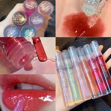 Load image into Gallery viewer, Transparent Water Glass Lip Gloss Moisturizing Mirror Shiny Lip Gloss Colorless Transparent Lip Gloss Makeup Cosmetic
