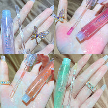Load image into Gallery viewer, Transparent Water Glass Lip Gloss Moisturizing Mirror Shiny Lip Gloss Colorless Transparent Lip Gloss Makeup Cosmetic