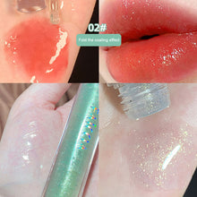 Load image into Gallery viewer, Transparent Water Glass Lip Gloss Moisturizing Mirror Shiny Lip Gloss Colorless Transparent Lip Gloss Makeup Cosmetic