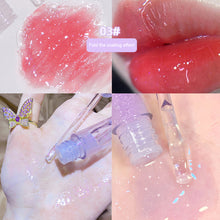 Load image into Gallery viewer, Transparent Water Glass Lip Gloss Moisturizing Mirror Shiny Lip Gloss Colorless Transparent Lip Gloss Makeup Cosmetic
