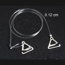Load image into Gallery viewer, 1 Pair Invisible Transparent Shoulder Straps Metal Buckle Bra Straps Elastic Adjustable Bra Accessories