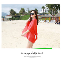 Load image into Gallery viewer, Summer Multifunctional Chiffon Shirt All-match Sun Protection Clothing Perspective Sunscreen Shawl Scarf for Women