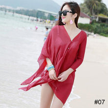 Load image into Gallery viewer, Summer Multifunctional Chiffon Shirt All-match Sun Protection Clothing Perspective Sunscreen Shawl Scarf for Women