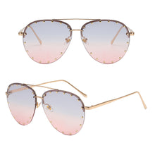 Load image into Gallery viewer, Fashion Trend Sunglasses UV Protection Retro Sunglasses Colorful Outdoor Travel Glasses for Women