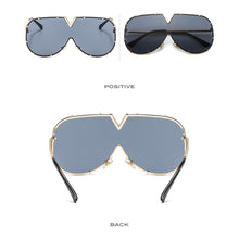 Load image into Gallery viewer, Large Frame Sunglasses Personality Trend Sunglasses UV Protection Retro Sunglasses Outdoor Glasses for Men Women