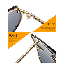 Load image into Gallery viewer, Large Frame Sunglasses Personality Trend Sunglasses UV Protection Retro Sunglasses Outdoor Glasses for Men Women