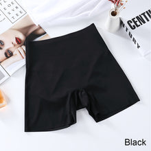 Load image into Gallery viewer, Women Leggings Traceless Thin High Waist Hip Raise Abdominal Safety Pants Anti-Going Out Ice Silk Leggings