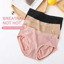 Load image into Gallery viewer, Women 3D Honeycomb Panties Seamless Mid Waist Honeycomb Panties Seamless Underpants Women Comfortable Briefs