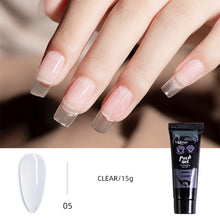 Load image into Gallery viewer, 15ml Nail Art Crystal Extension Glue Poly Gel Paper-free Nail Extension Glue Manicure Tools Manicure Accessories