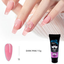 Load image into Gallery viewer, 15ml Nail Art Crystal Extension Glue Poly Gel Paper-free Nail Extension Glue Manicure Tools Manicure Accessories