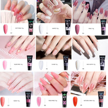 Load image into Gallery viewer, 15ml Nail Art Crystal Extension Glue Poly Gel Paper-free Nail Extension Glue Manicure Tools Manicure Accessories