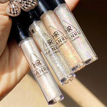 Load image into Gallery viewer, Pearlescent Fine Shimmering Eye Shadow Liquid Waterproof Eye Makeup Brightening Liquid Pearlized Eyeshadow Liquid