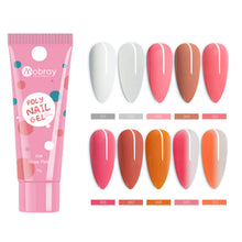 Load image into Gallery viewer, 15ml Nail Art Crystal Extension Glue Poly Gel Paper-free Nail Extension Glue Manicure Tools Nail Art Accessories