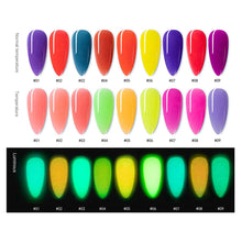 Load image into Gallery viewer, 15ml Nail Art Crystal Extension Glue Poly Gel Noctilucent Temperature Change Extension Glue Manicure Tools Nail Accessories