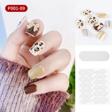 Load image into Gallery viewer, 24pcs/set Multicolor Nail Pieces Fake Nail Patches Detachable Reusable Nails Extensions Nail Art Accessories