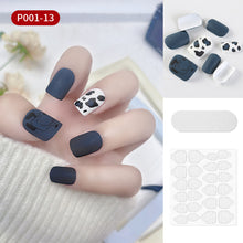 Load image into Gallery viewer, 24pcs/set Multicolor Nail Pieces Fake Nail Patches Detachable Reusable Nails Extensions Nail Art Accessories