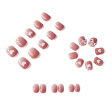 Load image into Gallery viewer, 24pcs/set Multicolor Nail Pieces Fashion Fake Nail Patches Removable Fake Nails Extensions Nail Art Accessories
