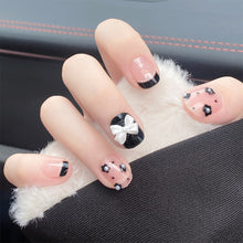 Load image into Gallery viewer, 24pcs/set Multicolor Nail Pieces Fashion Nail Patches Removable Fake Nails Extensions Nail Art Accessories