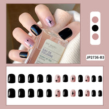 Load image into Gallery viewer, 24pcs/set Nail Pieces Nail Patch Removable Fake Nails Extensions Multicolor Nail Art Accessories