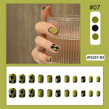 Load image into Gallery viewer, 24pcs/set Nail Pieces Nail Patch Removable Fake Nails Extensions Multicolor Nail Art Accessories