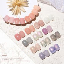 Load image into Gallery viewer, 5ml Solid Canned Ice Muscle Nail Polish Glue Solid Painted Light Therapy Glue Multicolor Nail Glue Nail Accessories