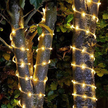 Load image into Gallery viewer, Solar Power Light String Lights 8Mode Waterproof Fairy Lights 7M 12M 22M Rope Light Outdoor Garden Light Tube