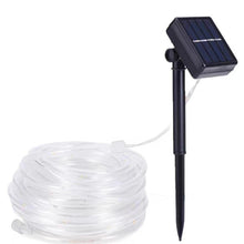 Load image into Gallery viewer, Solar Power Light String Lights 8Mode Waterproof Fairy Lights 7M 12M 22M Rope Light Outdoor Garden Light Tube