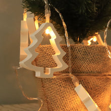 Load image into Gallery viewer, 1.5/3m Wooden Fairy Lights LED Star Heart Tree Light String For Window Room Indoor Outdoor Decor Christmas Wedding Party Decoration