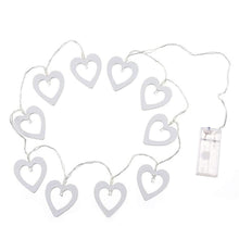 Load image into Gallery viewer, 1.5/3m Wooden Fairy Lights LED Star Heart Tree Light String For Window Room Indoor Outdoor Decor Christmas Wedding Party Decoration