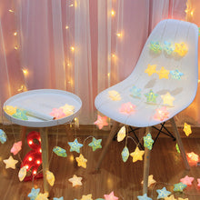 Load image into Gallery viewer, 1.5m/3m/6m Star Shape Light String Fairy Lights LED Star Light String For Indoor Outdoor Decor Christmas Wedding Party Decoration