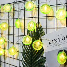 Load image into Gallery viewer, 10/20LED Lemon Slice Light String Fairy Light Battery For Baby Children Room Decoration Indoor Wedding Party Decoration