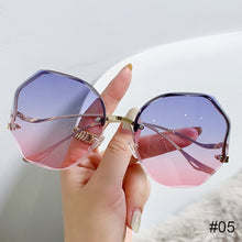 Load image into Gallery viewer, Frameless Sunglasses Fashion Simple Sunglasses UV Protection Personality Sunglasses Women Sunglasses Outdoor Glasses
