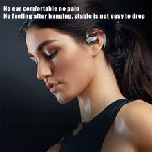 Load image into Gallery viewer, 5.1 Air Conduction Bluetooth Headphones Noise Reduction LED Display Wireless Earphone with Mic Sport Waterproof Headsets Earbuds