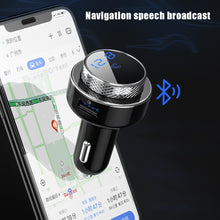 Load image into Gallery viewer, Car Bluetooth Player Auto MP3 QC3.0 Music Player Fast Vehicle Charger Portable FM Transmitter